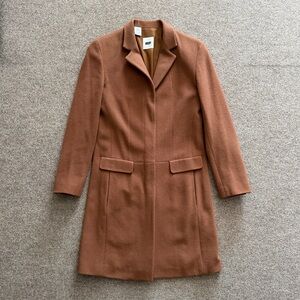 DKNY Brown Pea Coat